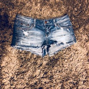 jean shorts